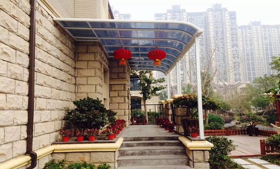 铝合金露台棚