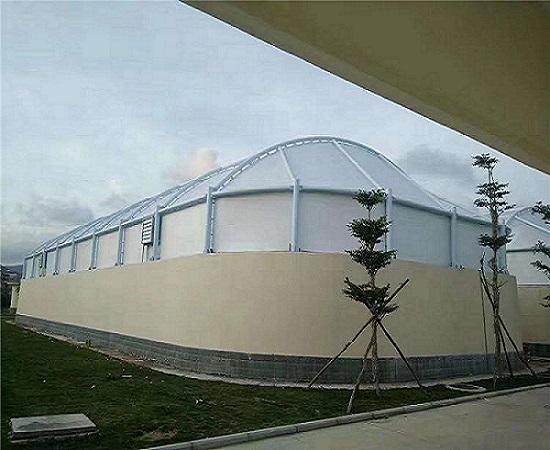 膜结构污水池反吊膜