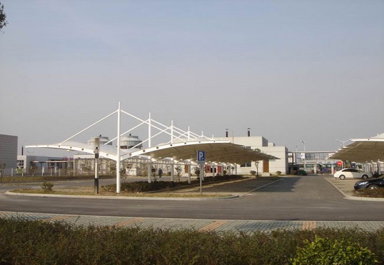 膜结构停车棚 膜结构停车棚