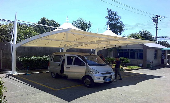 膜结构停车棚 膜结构停车棚