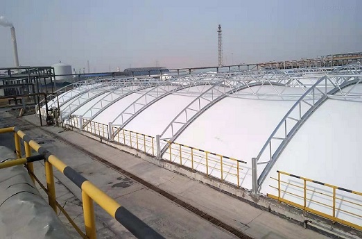 污水池反吊膜加盖