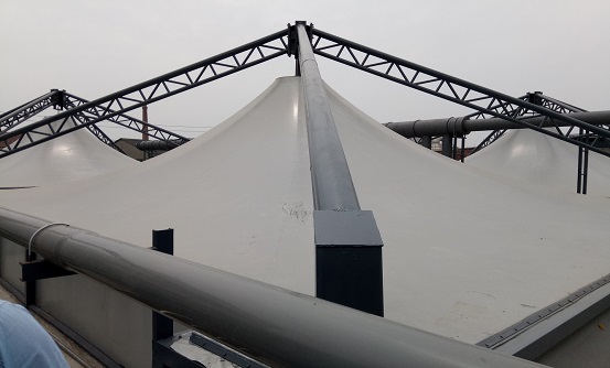 膜结构污水池加盖 膜结构污水池加盖