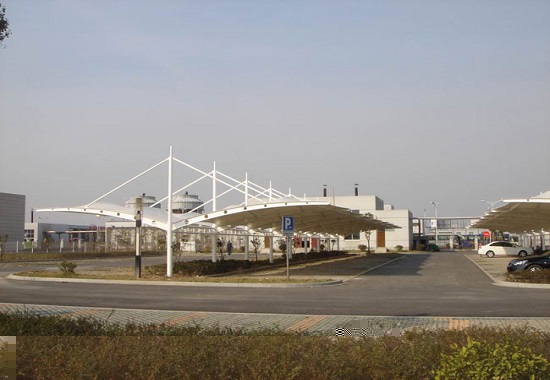 膜结构停车棚 膜结构停车棚