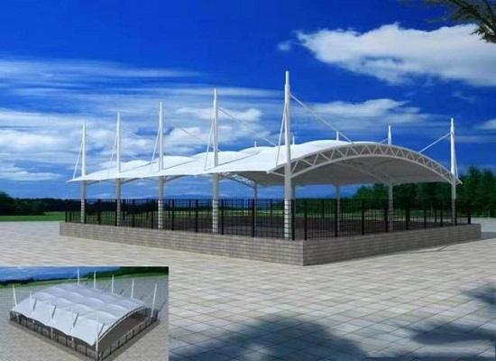 膜结构球场 膜结构球场