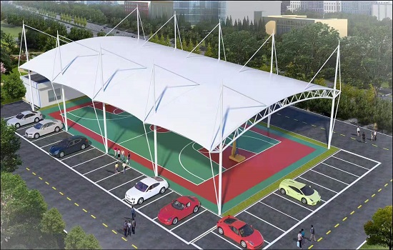 膜结构球场 膜结构球场