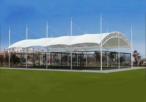 膜结构风雨球场顶棚 膜结构风雨球场顶棚