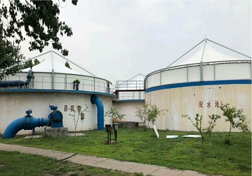 污水池反吊膜加盖
