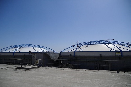 污水池反吊膜集气罩 污水池反吊膜集气罩