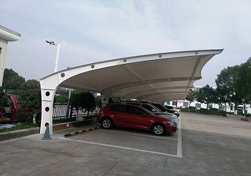 膜结构停车棚 膜结构停车棚