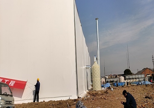 土壤修复膜结构负压密闭大棚 土壤修复膜结构负压密闭大棚