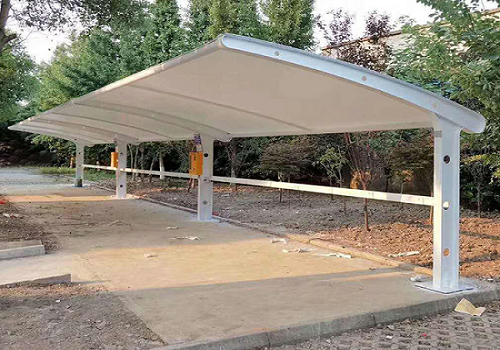 小区膜结构电动车充电桩雨棚 小区膜结构电动车充电桩雨棚