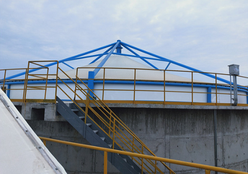 污水池反吊膜加盖