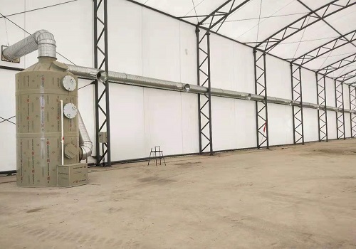 膜结构土壤改造负压密闭大棚