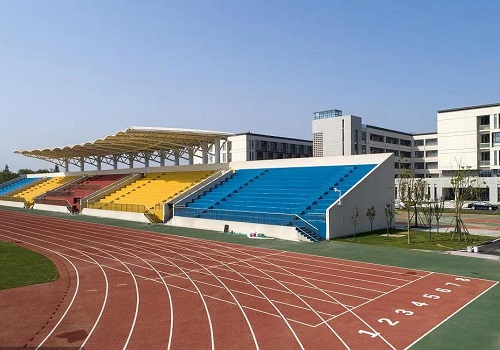 钢膜结构体育场看台遮阳顶棚 钢膜结构体育场看台遮阳顶棚