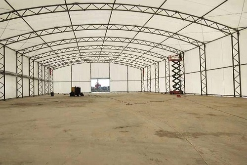 污染场地修复负压密闭大棚