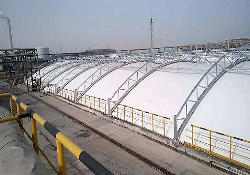 膜结构污水池加盖密封