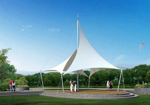 膜结构景观棚 膜结构景观棚