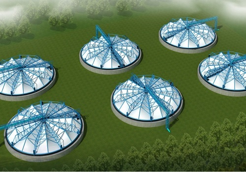 反吊式氟碳纤维膜加盖密封