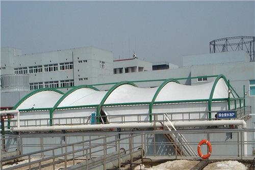 污水池反吊膜加盖除臭